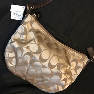 Champagne Coach Crossbody